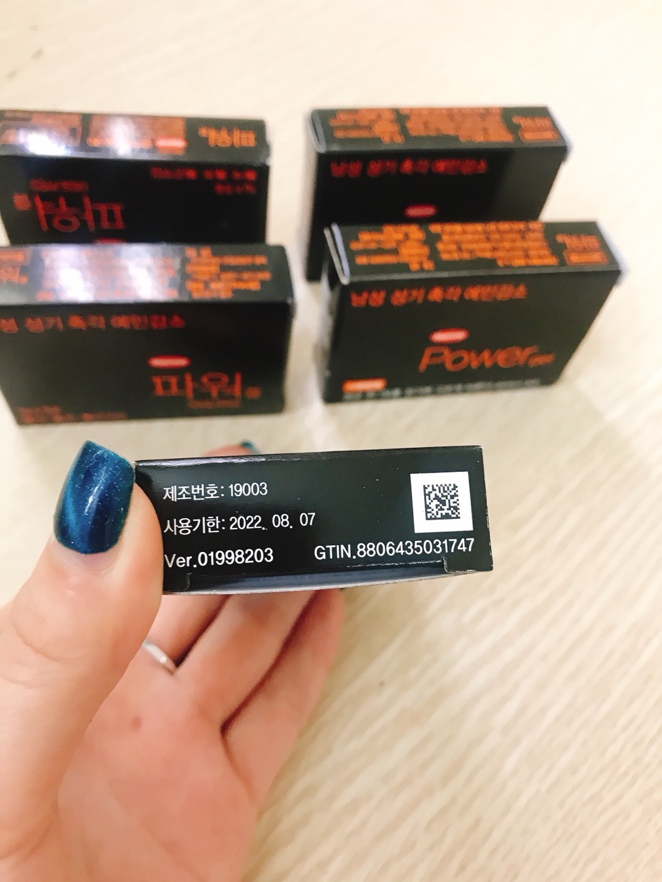 GEL POWER 1G kéo dài thời gian cho phái mạnh