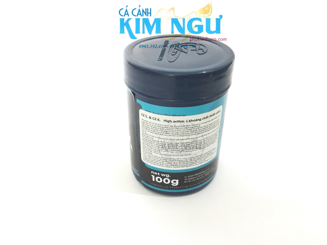Khoáng Chất Thiết Yếu Cho Hồ Cá Cảnh HIGH ACTIVE ( THAI MINERAL)