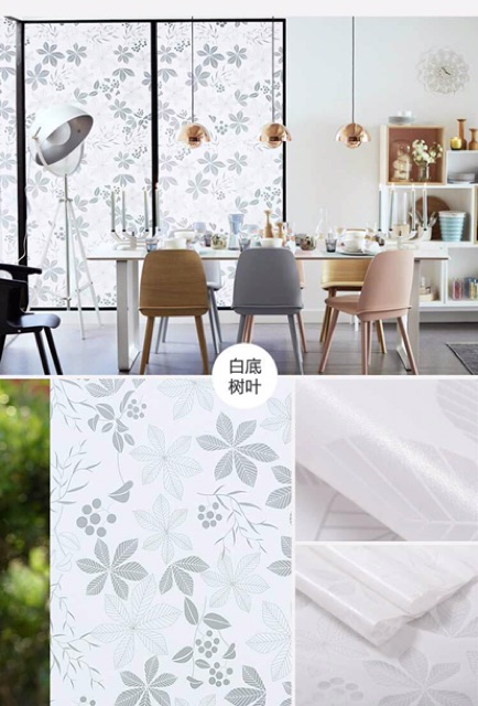 3M x60cm Decal dán kính làm mờ trang trí keo sẵn