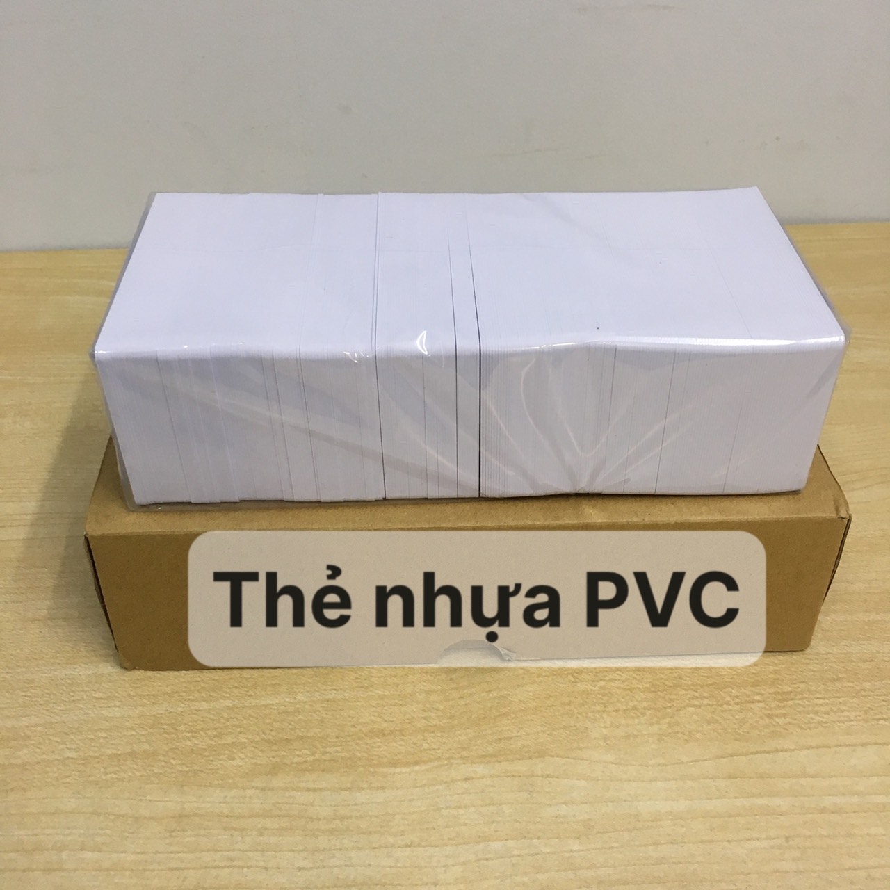 Phôi Thẻ Nhựa PVC Trắng ( 200 cái)