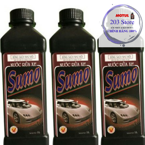 nước rửa xe Sumo 1 lít (sử dụng lên tới 50 lần rửa)