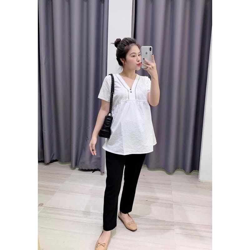 Áo Bầu Chất Thô Mềm Mát Đủ Màu
