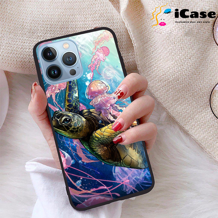 Ốp lưng iPhone 13 Pro Max viền dẻo TPU BST Sea