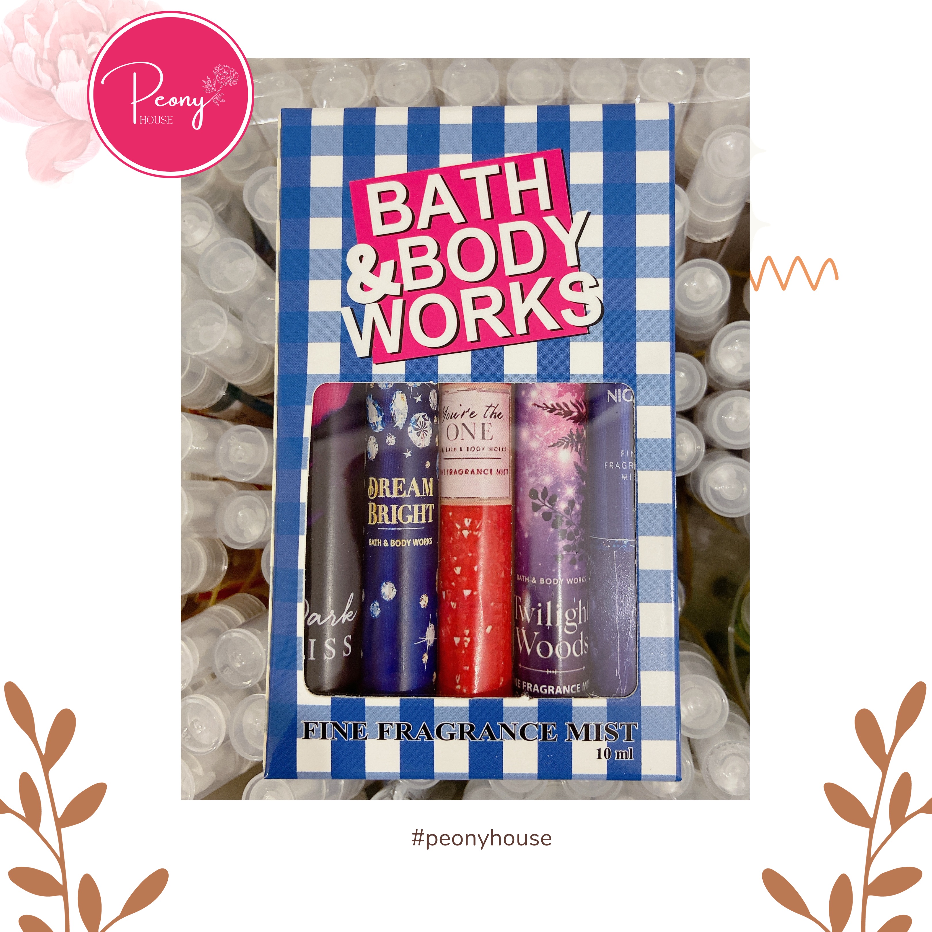 SET BODY MIST BATH & BODY WORKS 5 CHAI / 10 CHAI – QUÀ TẶNG XINH XẮN, THƠM CẢ NGÀY