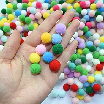 Quả pom pom trang trí đồ thủ công