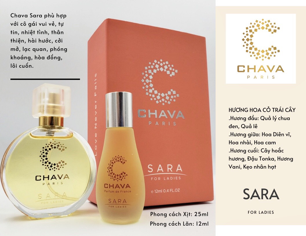 Nước hoa Chava Sarah