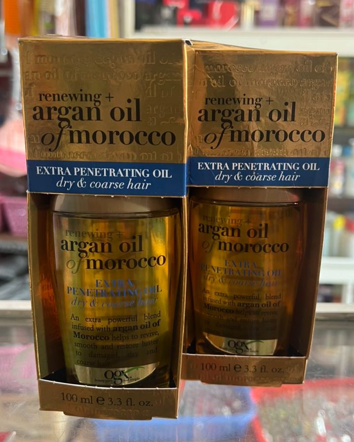 Tinh dầu dưỡng tóc ogx renewing argan oil of morocco extra penetrating oil 100ml