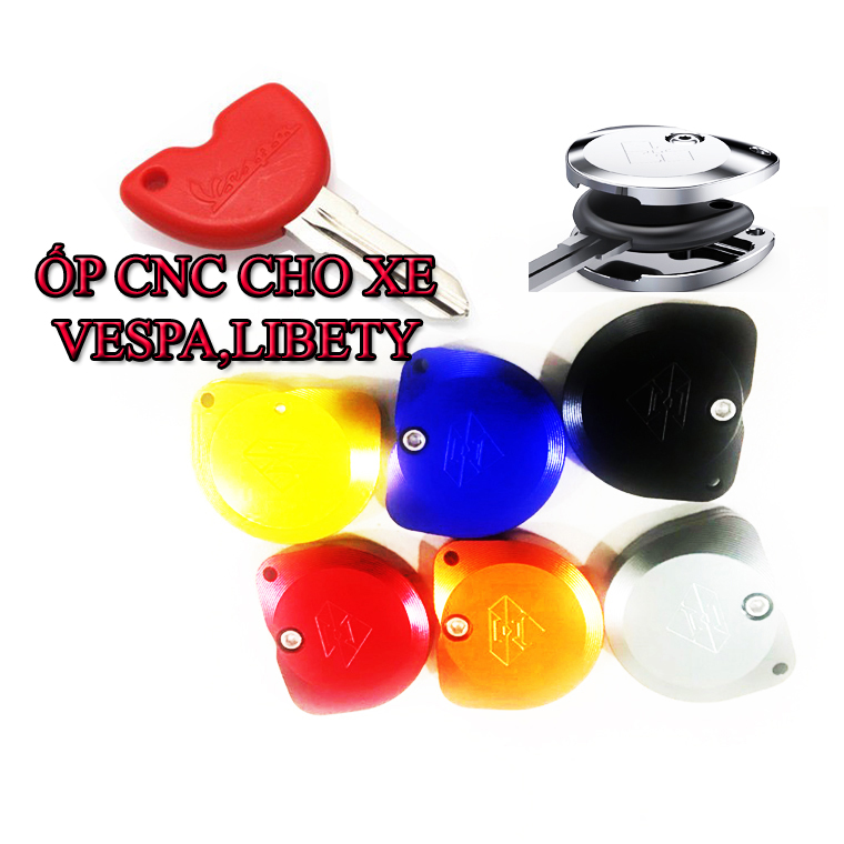 ỐP CNC CHÌA KHÓA XE VESPA, LIBERTY ( SPIRIT BEAST)