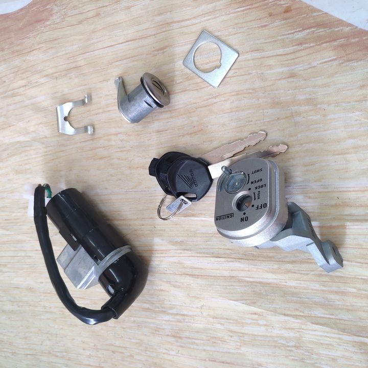 Khóa xe Wave RSX 100 đời 2009-2010 [ BẢO HÀNH ] khóa Wave RSX