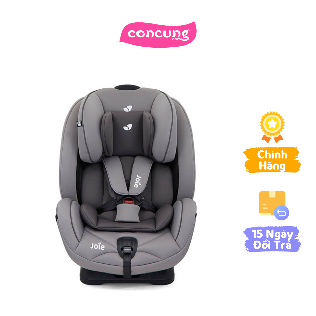 Ghế ngồi ô tô trẻ em Joie Stages Gray Flannel