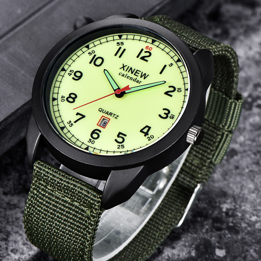 [HCM]Đồng hồ Nam Dạ Quang Full mặt chuẩn style US Army