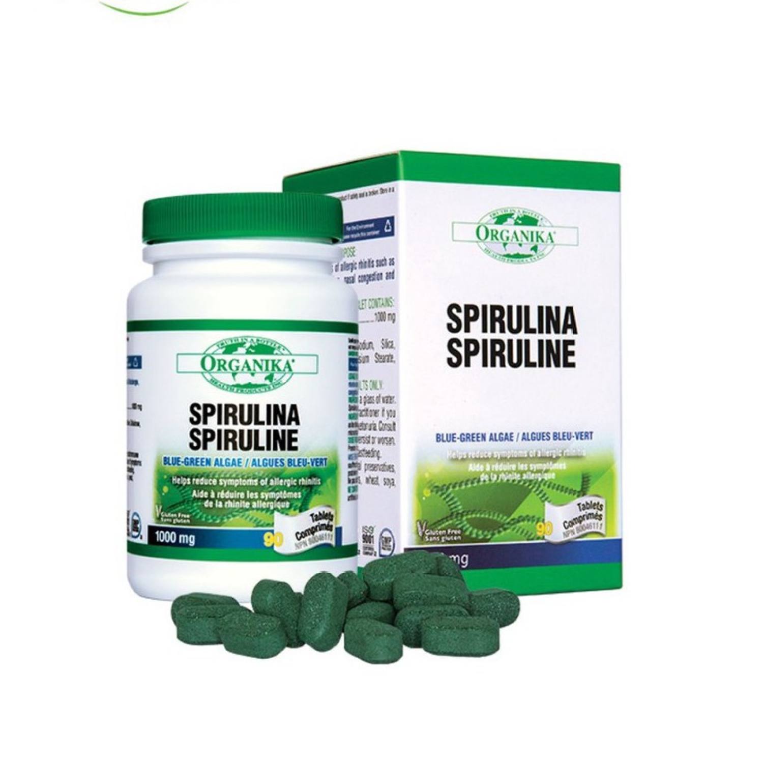 Spirulina Blue Green Algae Viên Dưỡng Chất Chống Oxy Hóa