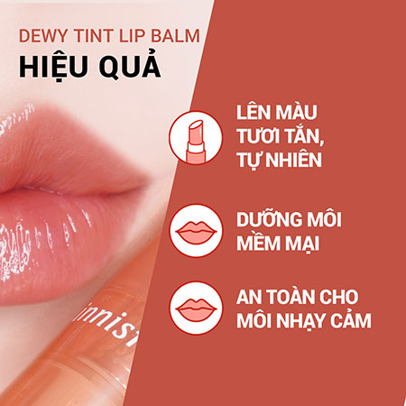 Son dưỡng Innisfree Glow Tint Lip Balm mẫu mới