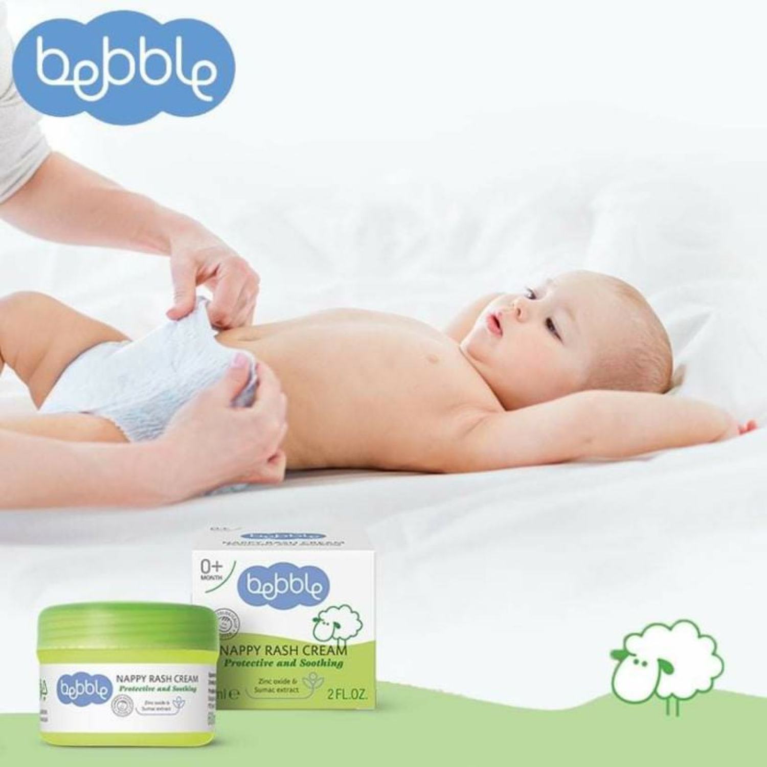 Kem hăm tã Bebble Nappy Rash Cream- Bs Hoa