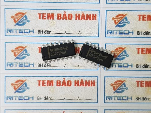 Combo 5 chiếc CD4052BM, CD4052 IC Số SOP-16