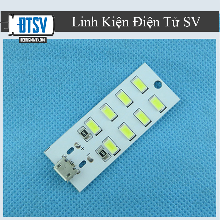 Module 8 12 16 20 bóng led siêu sáng nguồn micro usb- linh kiện điện tử tuhu 3m