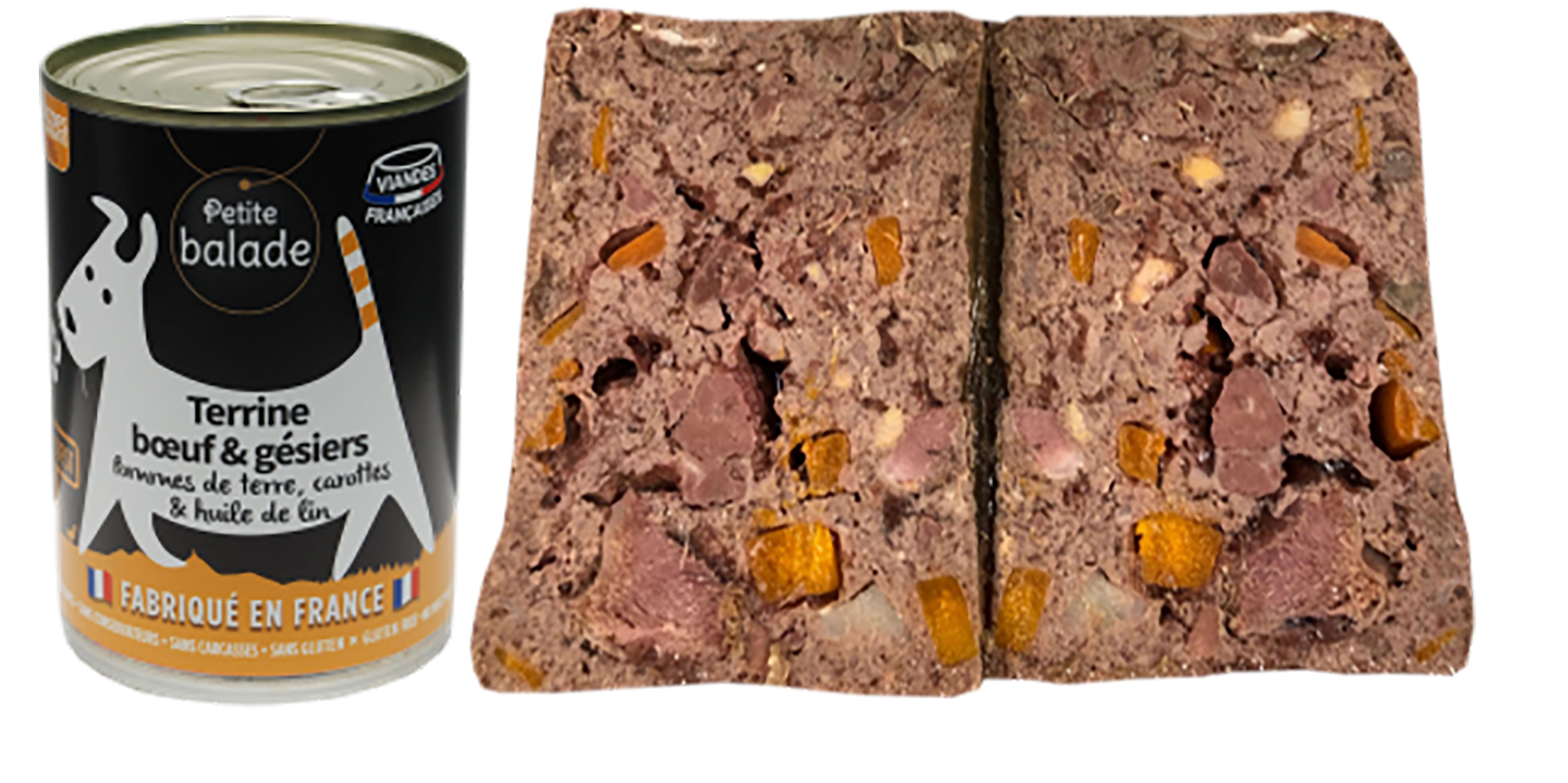 Pate cho chó Petite Balade hộp 400g