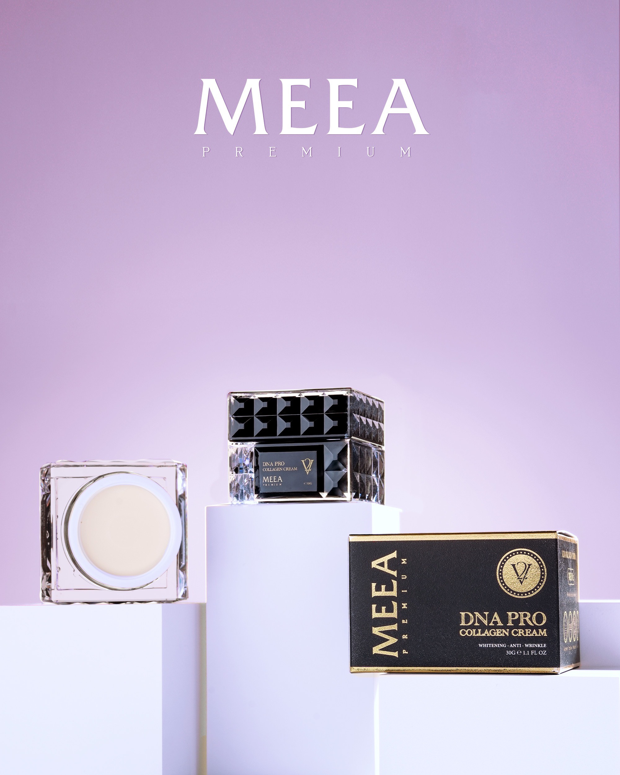 Combo Face Collagen Và Tính Chất Bakuchiol Meea Mới 2023