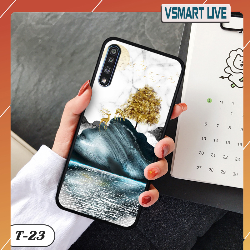Ốp lưng kính VSMART LIVE in 3D ver 4