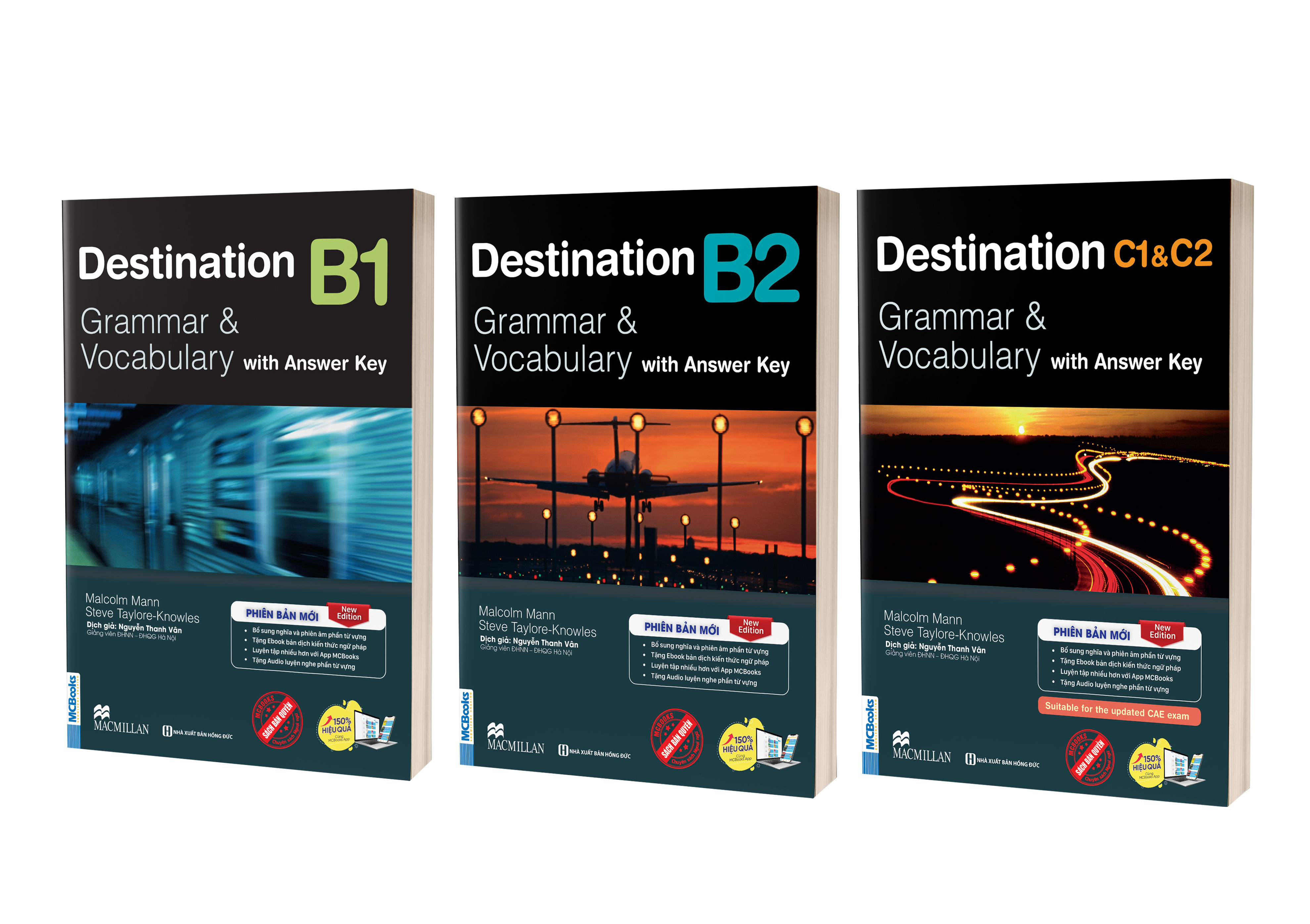 Sách - Combo 3 Cuốn Sách Destinationb1, B2 Và C1&C2