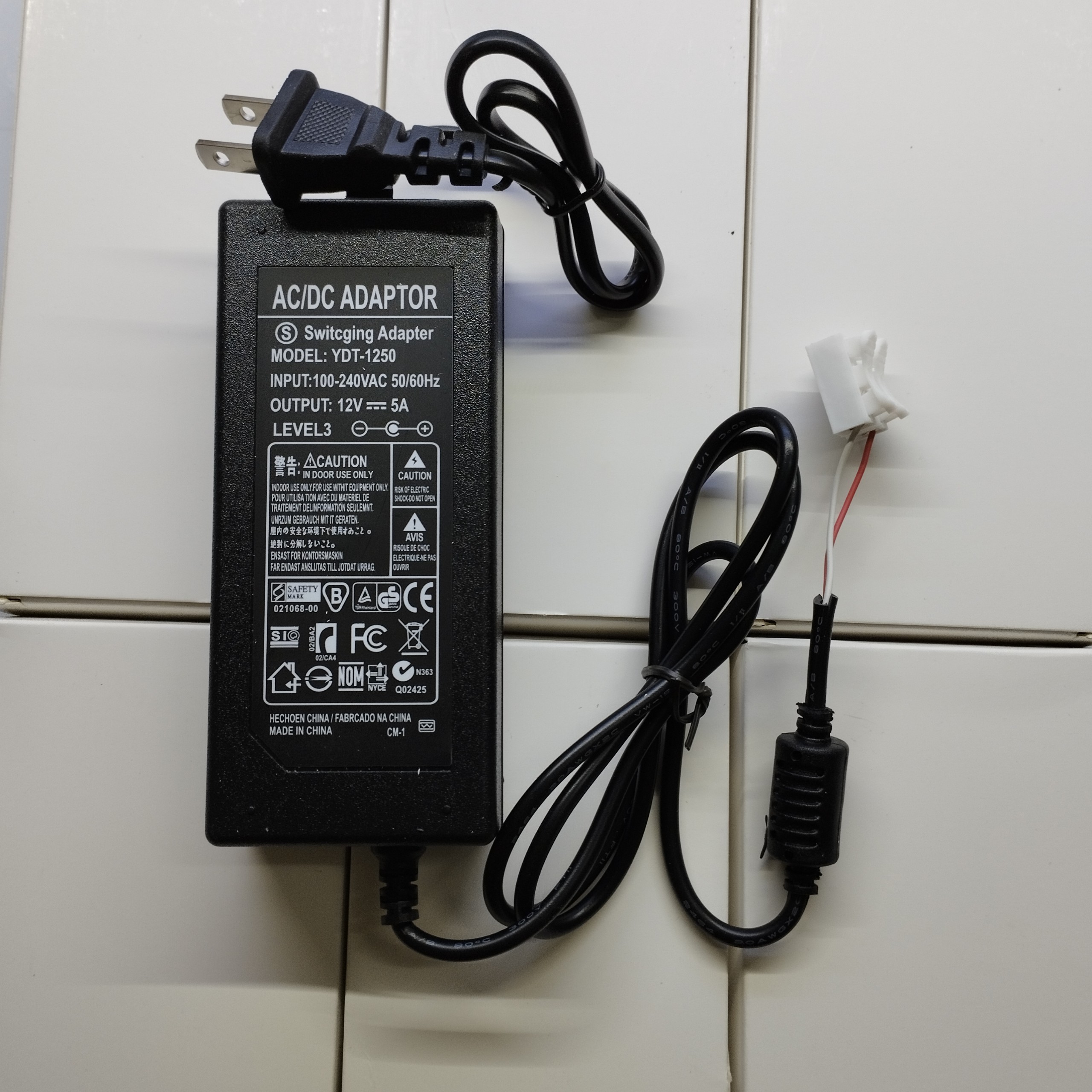 Nguồn 12V 5A, adapter 12v 5A, nguồn camera