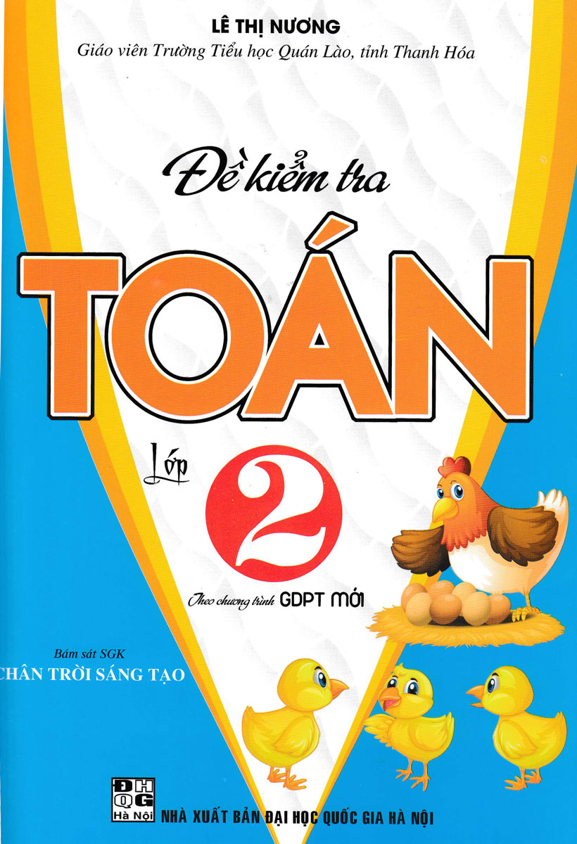 Đề kiểm tra toán lớp 2