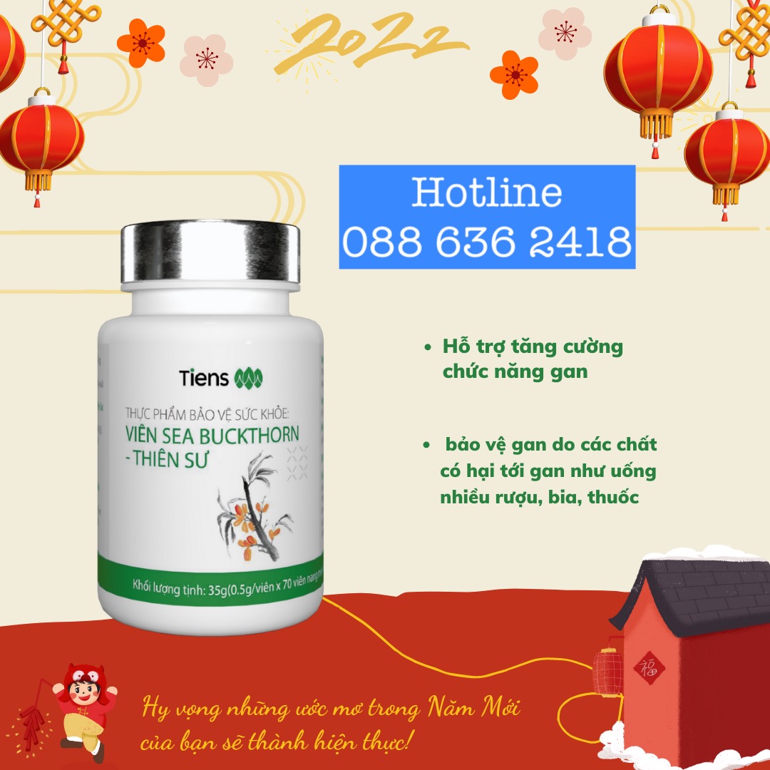 Viên hắc mai biển Thiên Sư
