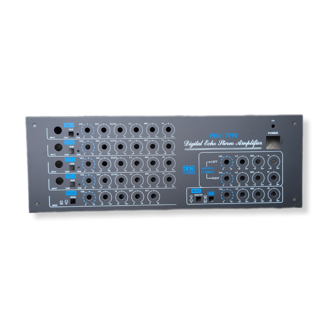 Mặt Ampli 4 Lỗ Mic 779 mặt 1088