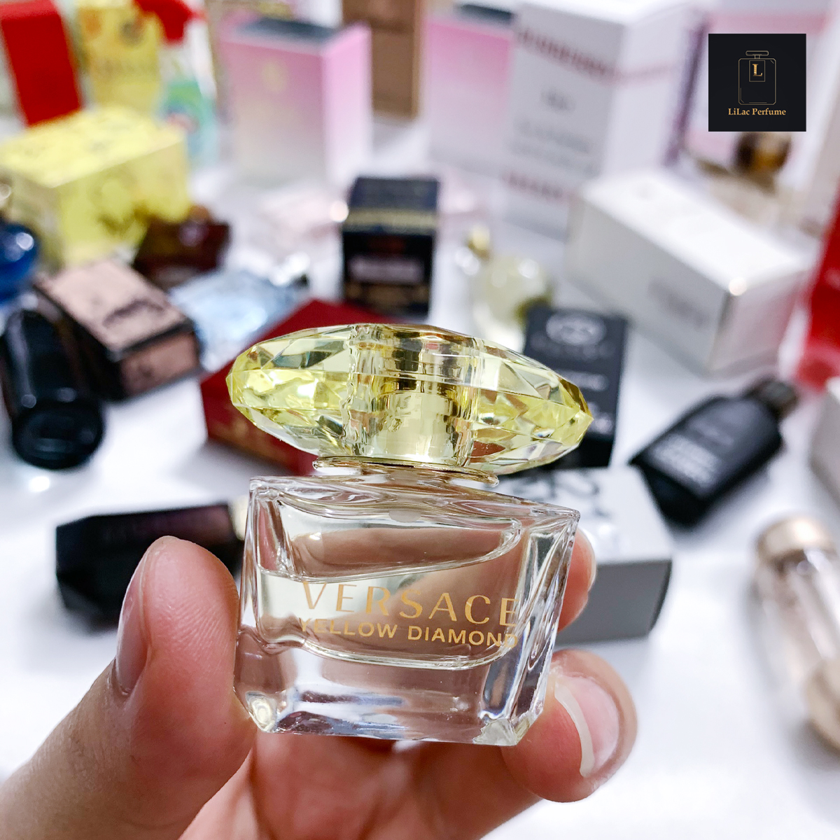 [CHÍNH HÃNG] Nước Hoa Mini Nữ Versace Yellow Diamond EDT 5ml