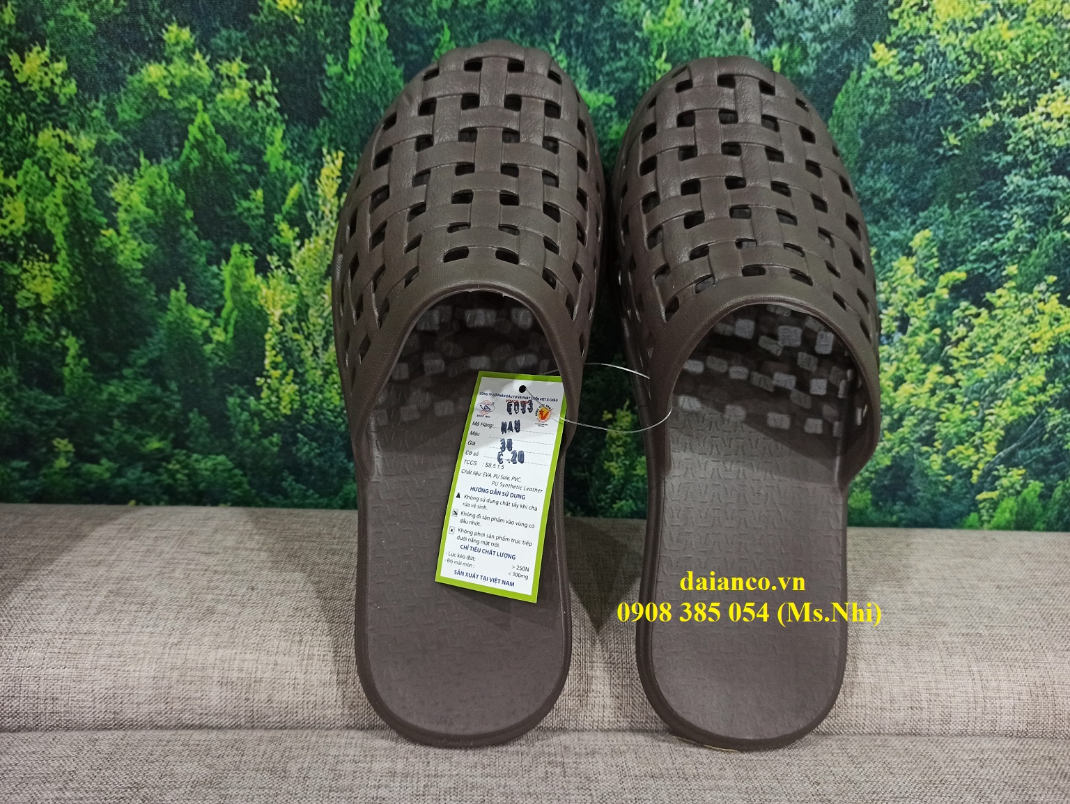 Dép xốp siêu nhẹ mang trong phòng sạch- VAC E093