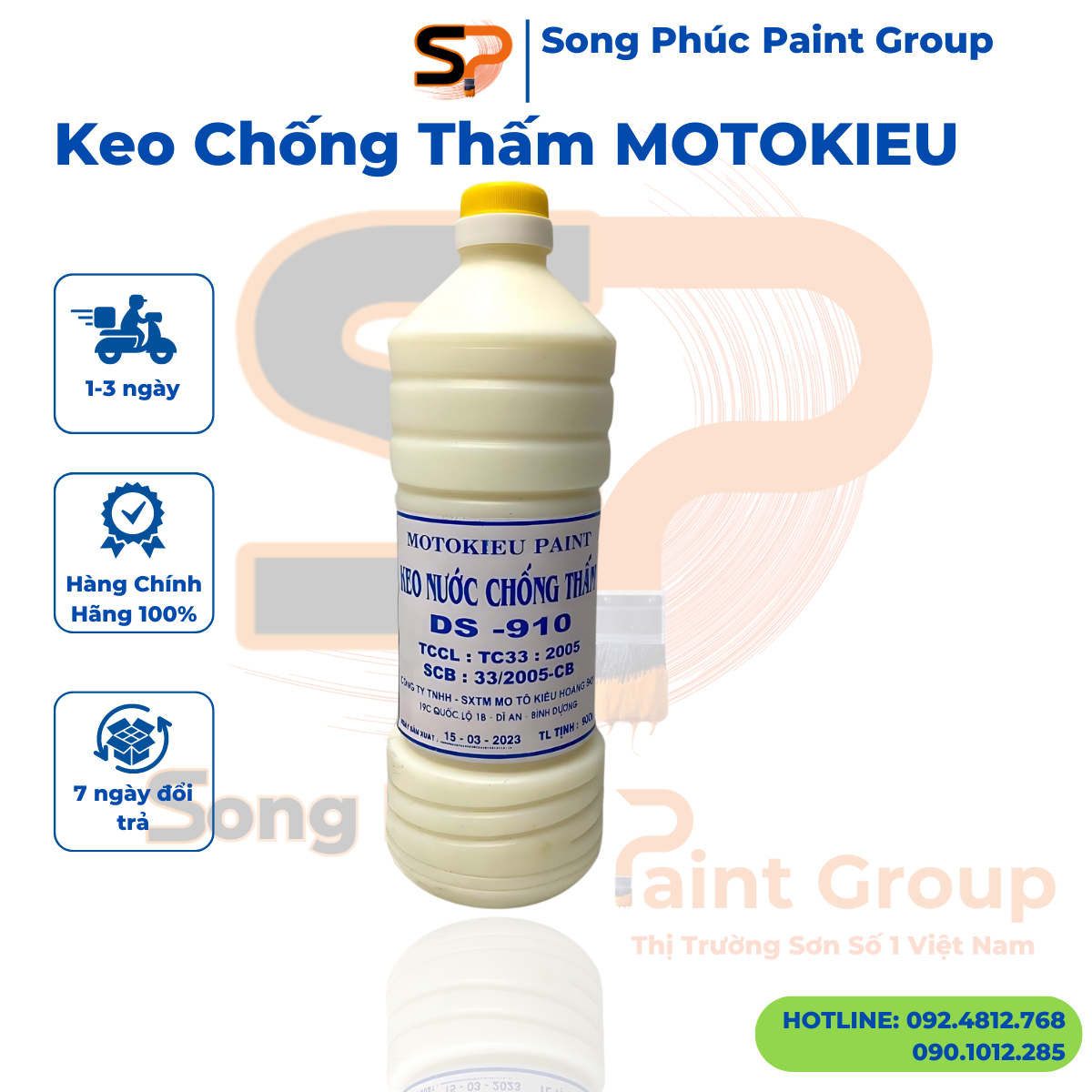 Keo chống thấm motokieu ds 910
