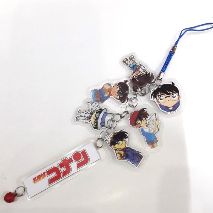 [HCM]móc khóa anime manga CONAN (mẫu tùy chọn -bán sẵn)