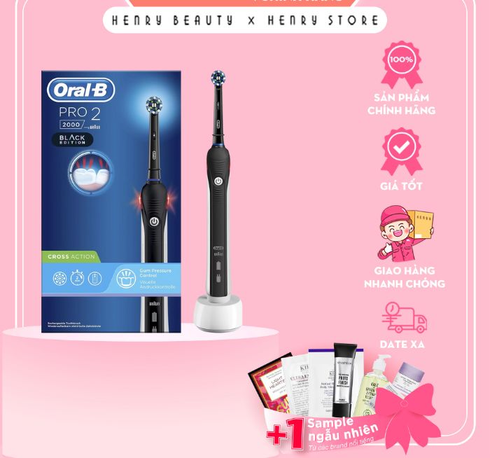 Bàn chải điện Oral B Pro 2 2000