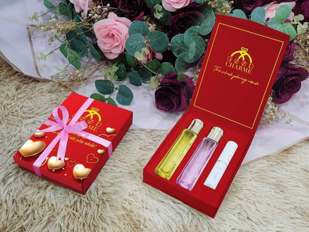 Sét quà tặng 2 Nước Hoa, 1 Son HÀN QUỐC chính hãng