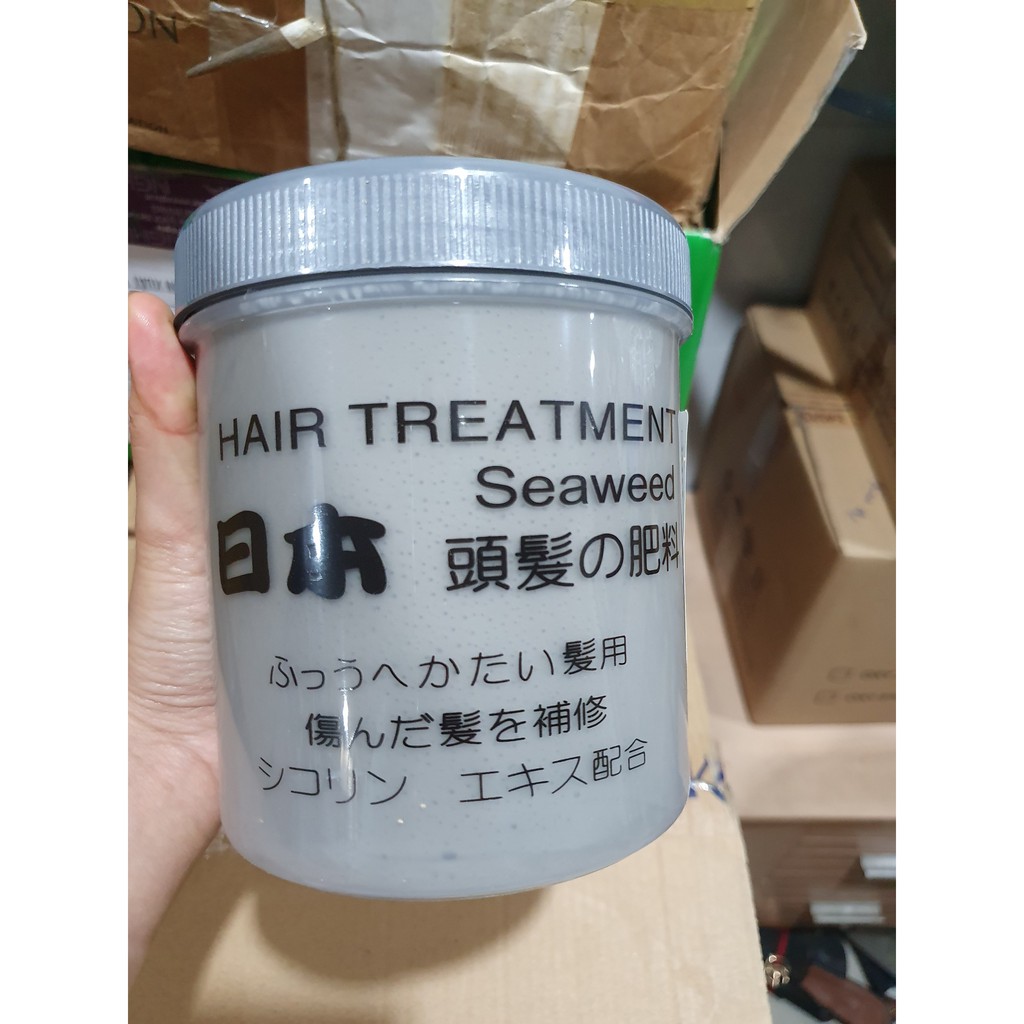 Dầu hấp dưỡng tóc rong biển đen - black seaweed hair treament - 1000g