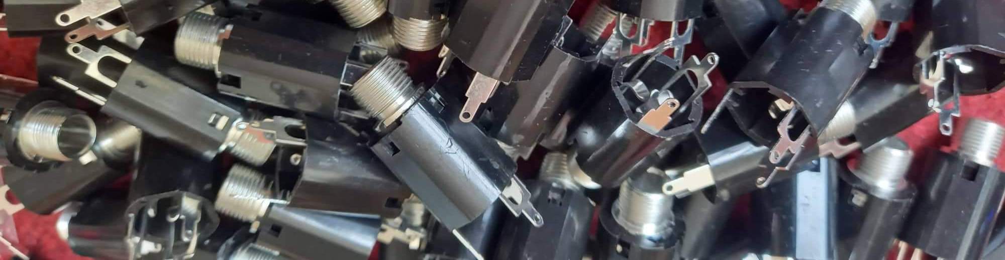 Jack 6 ly âm (cái) Stereo hàn máy hình trụ
