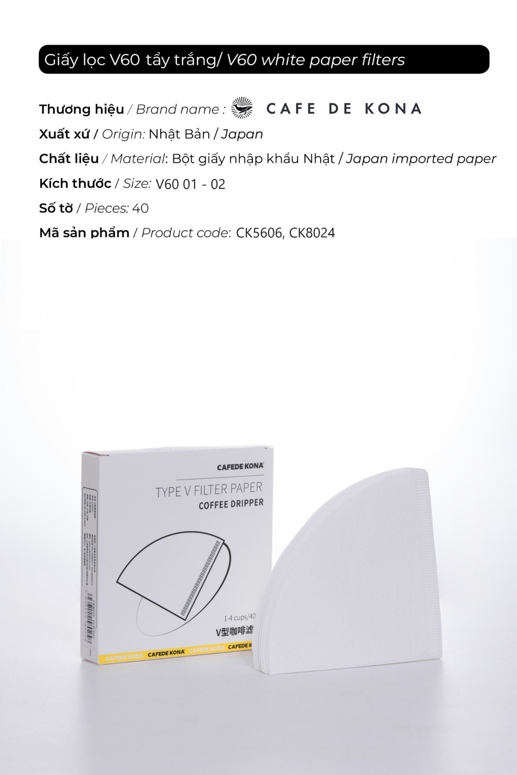 [HCM]Combo V60 02 phổ thông