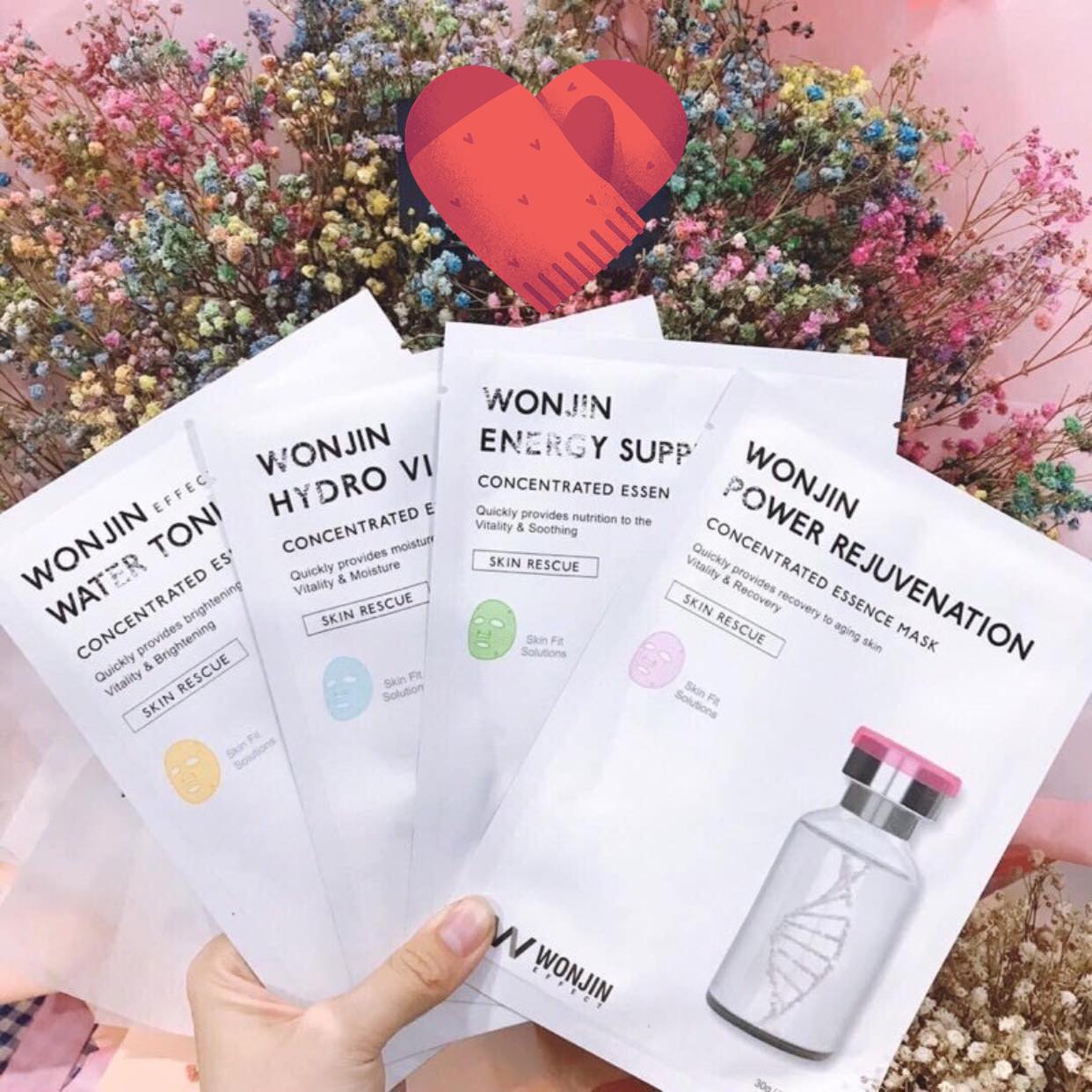 [HCM]Mặt nạ giấy Wonjin Allways Dream New Mask (hộp 15 miếng)