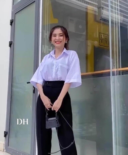 Quỳnh Chi Luxury XẢ KHO Áo sơ mi nữ áo kiểu nữ đi học thời trang cá tính hot