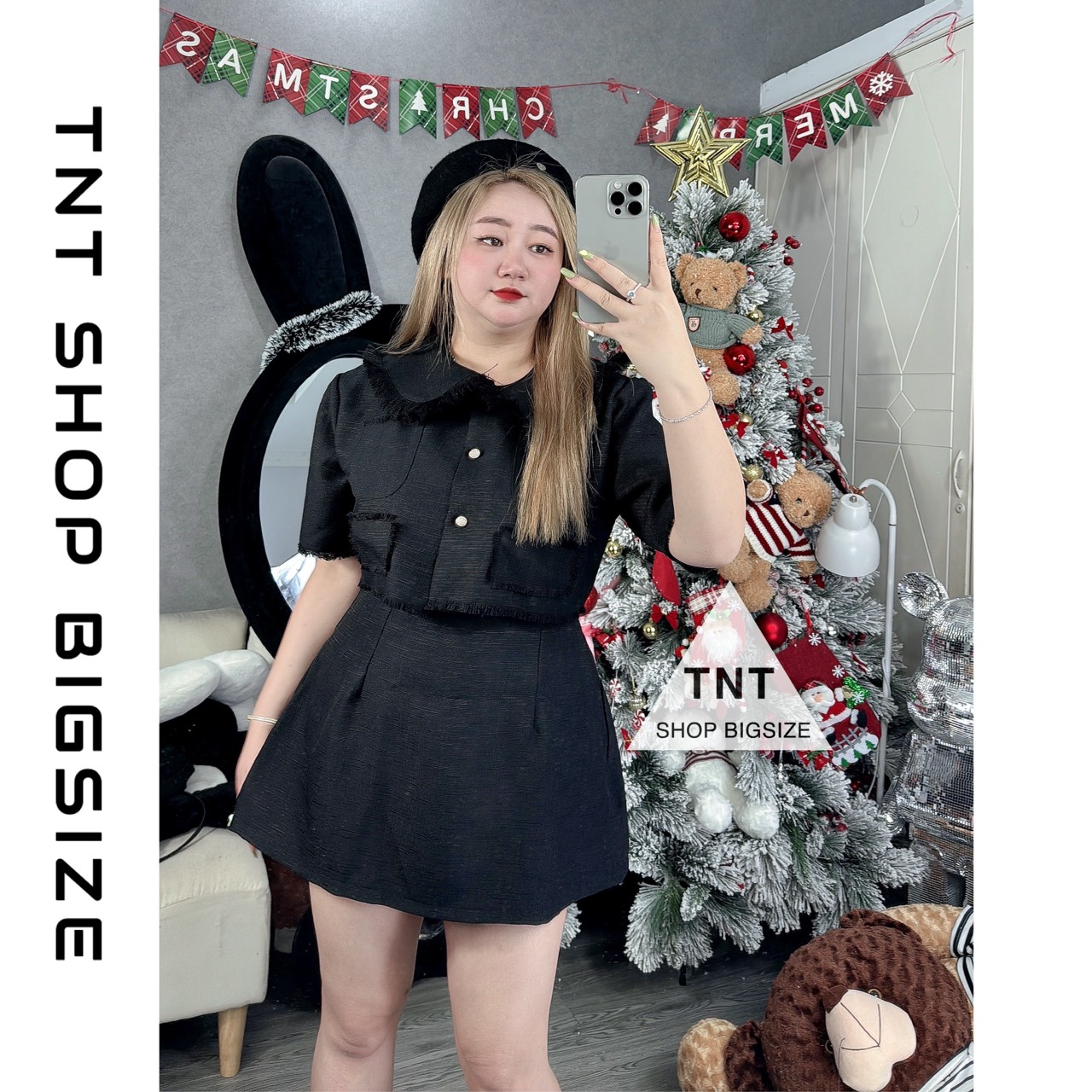 SET 2 MÓN LENNIN TUA RUA CHÂN VÁY FORM A [TNT SHOP BIGSIZE 60KG 90KG]