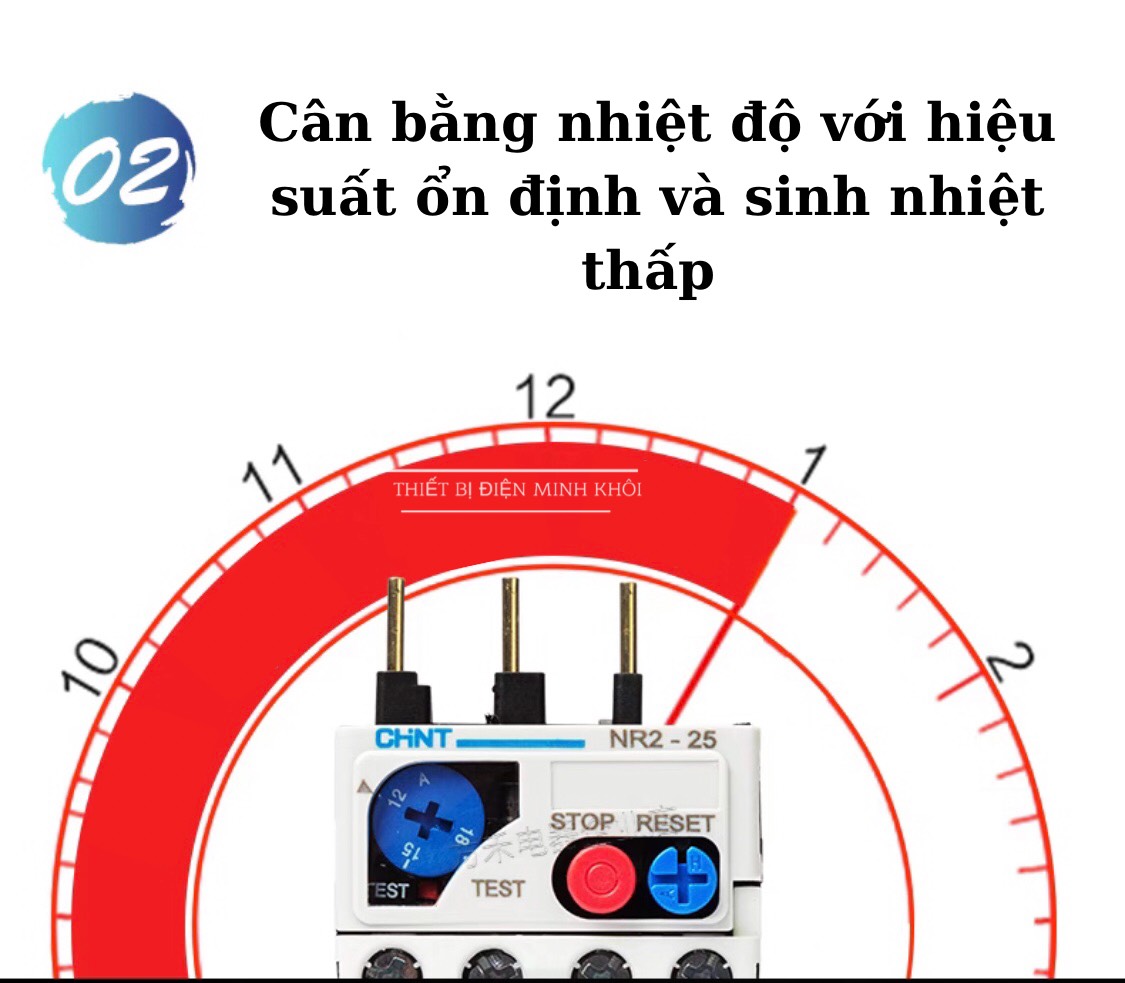 Rơ Le Nhiệt Chint NR2-25,NR2-36