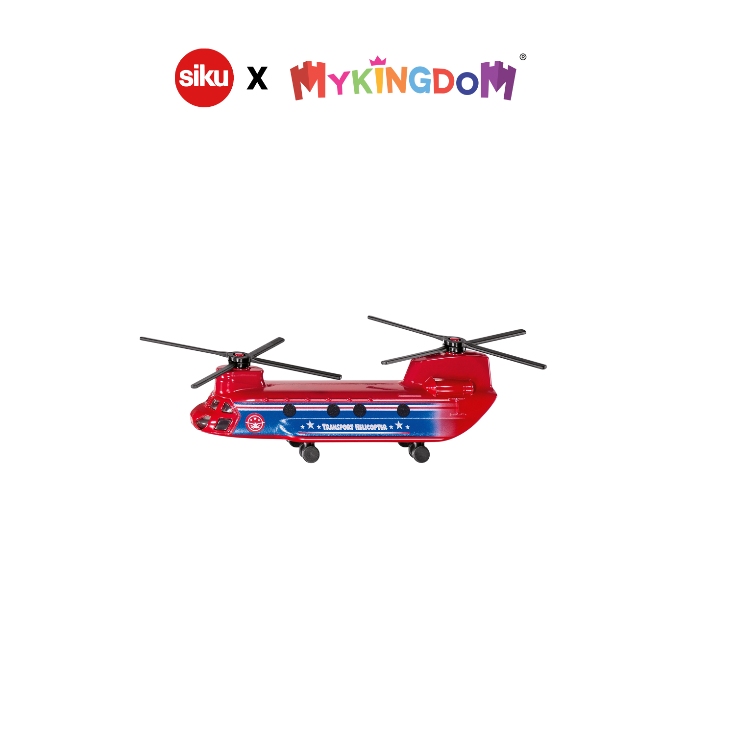 Siku đồ chơi mô hình siku máy bay vận chuyển 1689
