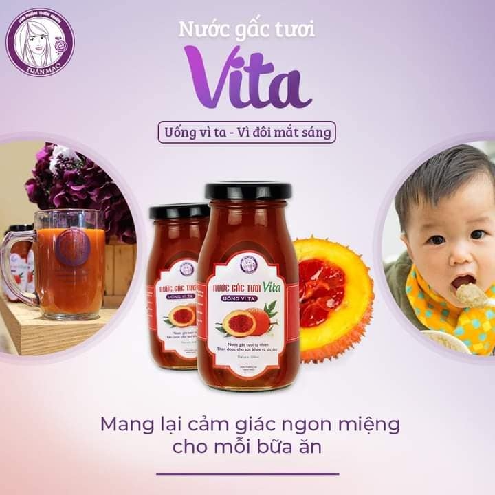 NƯỚC GẤC TƯƠI VITA TRẦN MAO