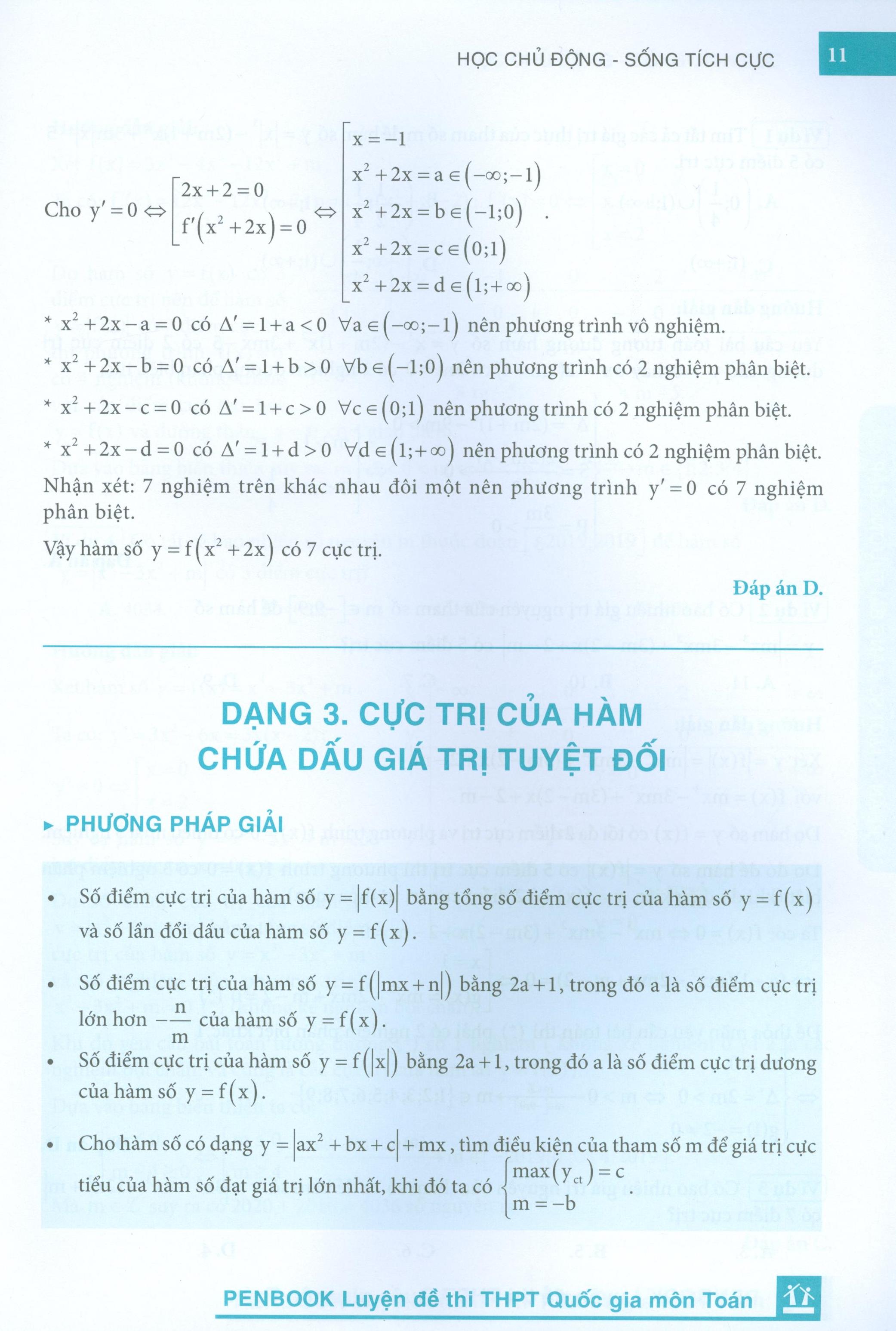 Penbook - Luyện đề thi THPT Quốc Gia môn TOÁN