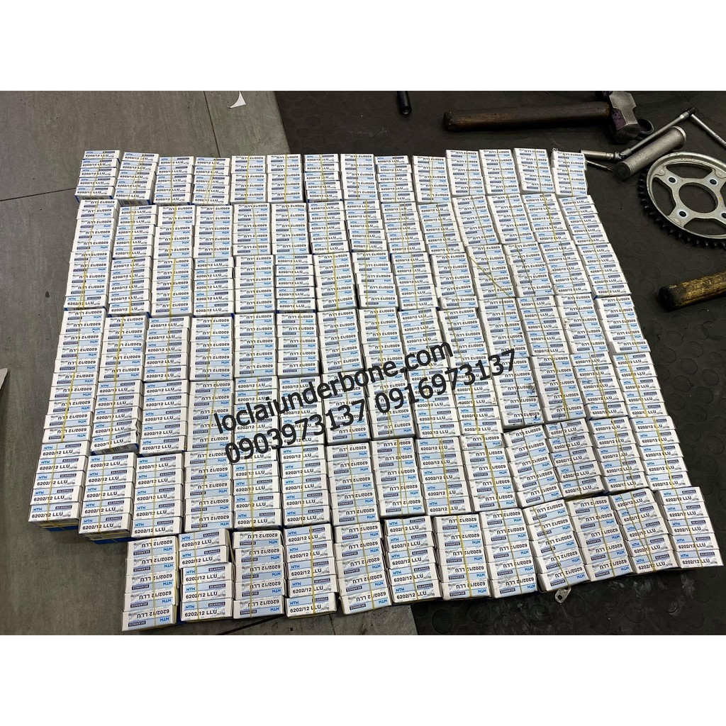 BẠC ĐẠN NTN 6202/12 , LƯNG 35 , LỖ 12