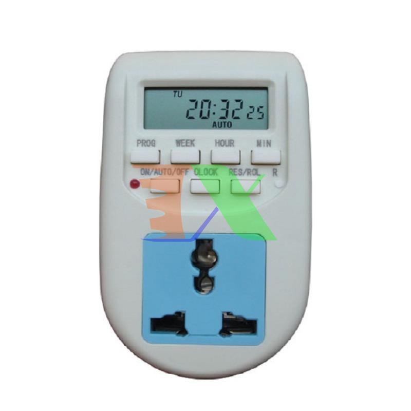 Ổ electronic timer socket al-06 20 modes, power Switch automatic timer multi-purpose 2200W (bh: 1 Đổi 1 in 1 month)