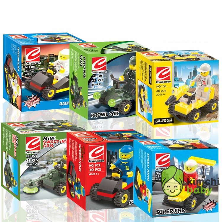 Đồ chơi Lego ô tô mini DCLG01