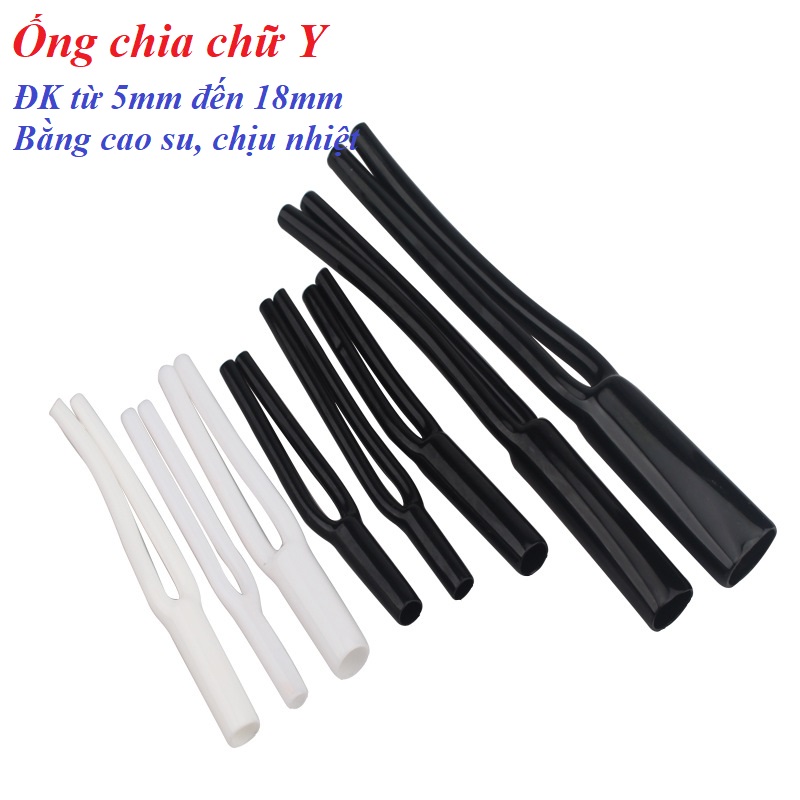 01 Ống chữ Y DIY dây Audio I Ống chia chữ Y DIY dây Audio