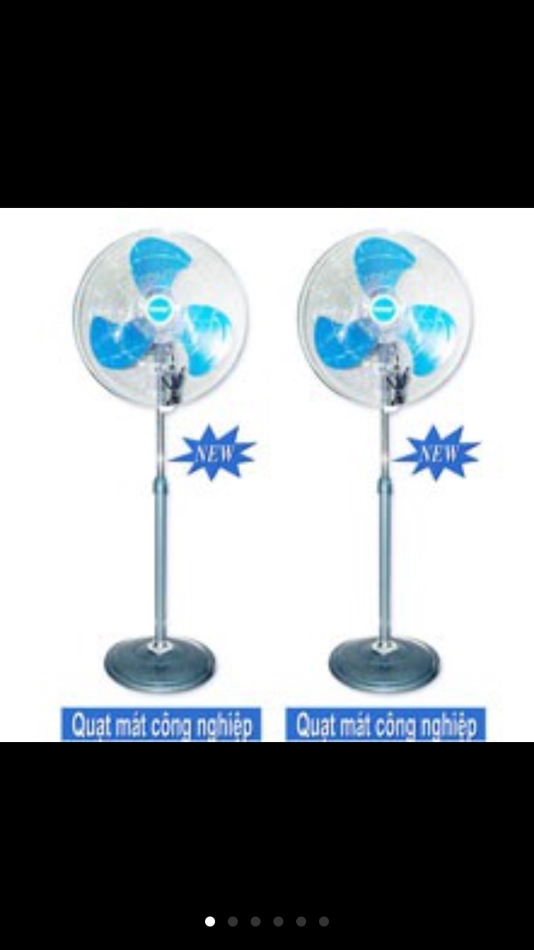 Quạt cây KOMASU 500 lồng mạ cánh tai voi