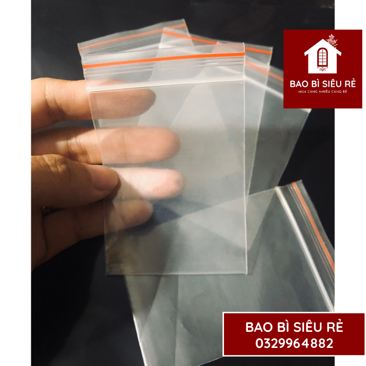 HCM Freeship | 0.5kg - Túi zip chỉ đỏ đủ các size